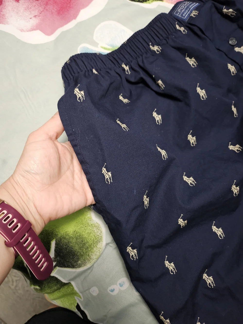 Polo Ralph Lauren navy lounge